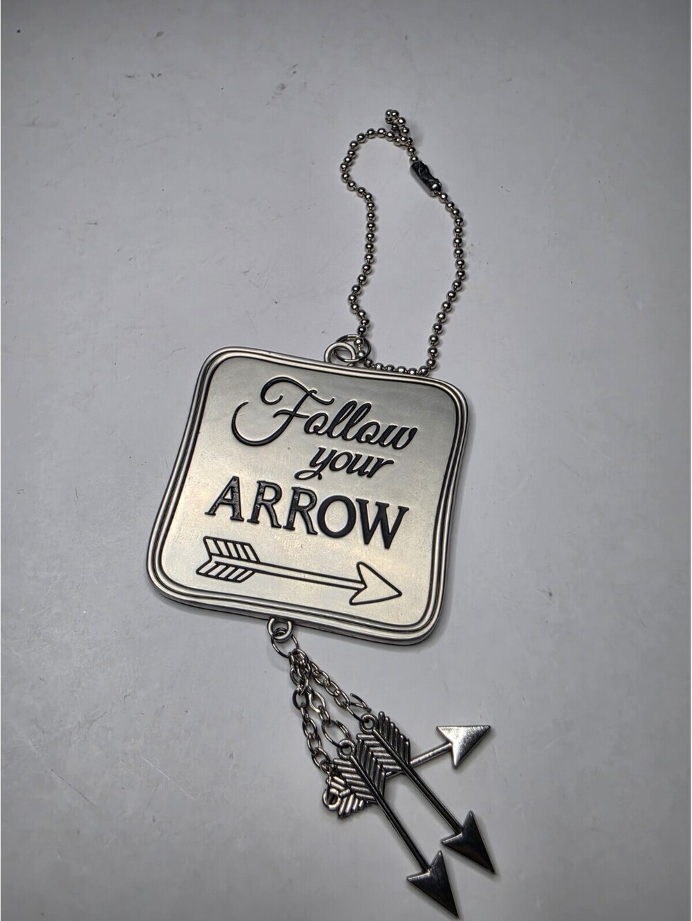 Ganz Follow Your Arrow Car Rearview Mirror Charm Ornament